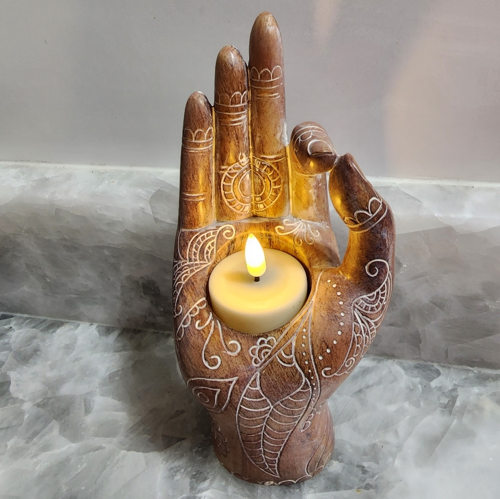 Meditation Candle Holder